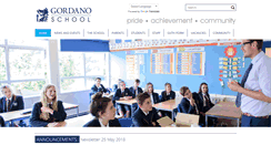 Desktop Screenshot of gordanoschool.org.uk